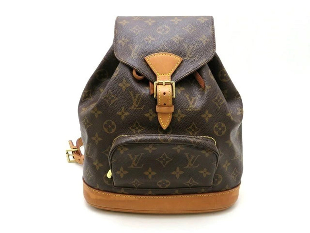 Louis Vuitton Monogram Backpack Montsouris Brown